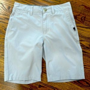 Quicksilver boys shorts flat front. Size 26 excellent condition.